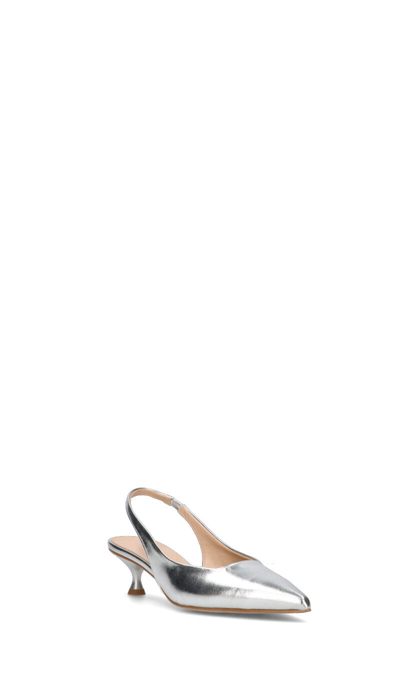 REBECCA VAN DIK Slingback donna argento