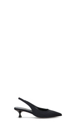 REBECCA VAN DIK Slingback donna nera