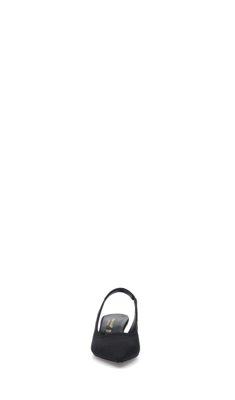 REBECCA VAN DIK Slingback donna nera