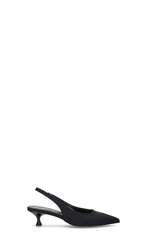 REBECCA VAN DIK Slingback donna nera