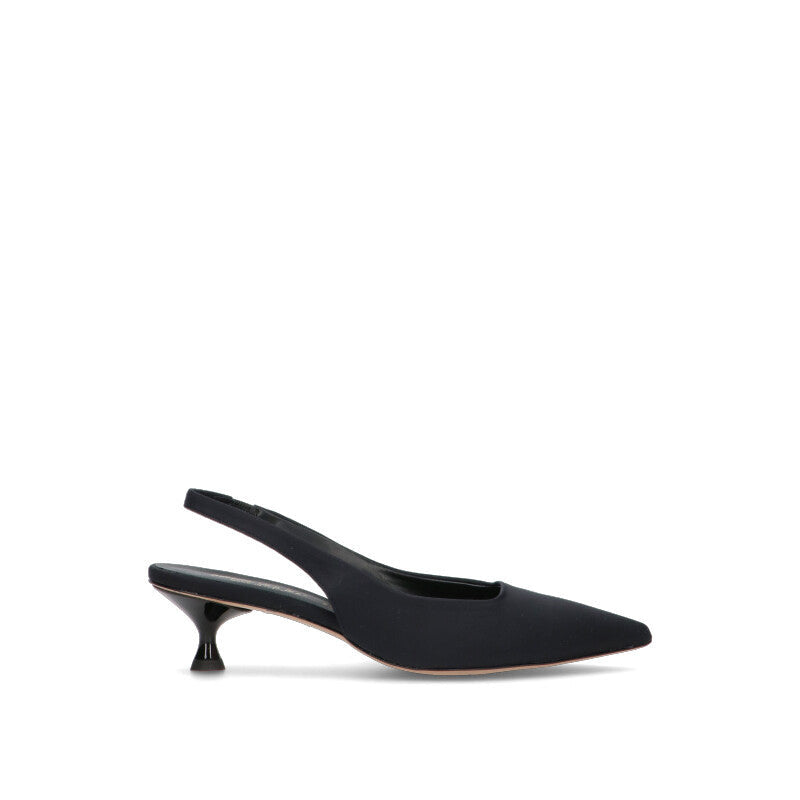 REBECCA VAN DIK Slingback donna nera