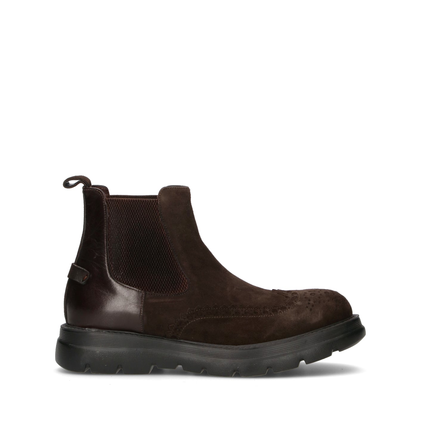 HUNDRED 100 Beatles uomo testa di moro in suede