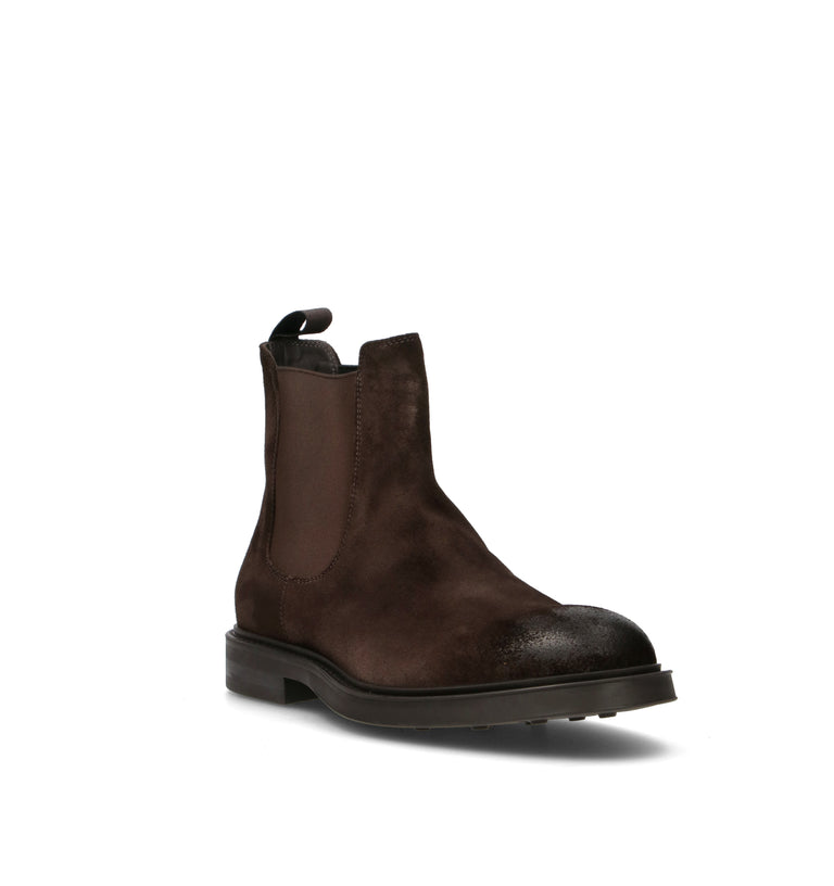 GREEN GEORGE Beatles uomo testa di moro in suede