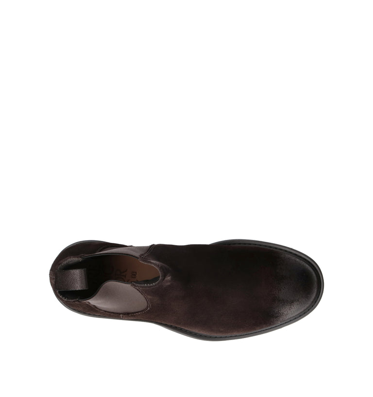 GREEN GEORGE Beatles uomo testa di moro in suede