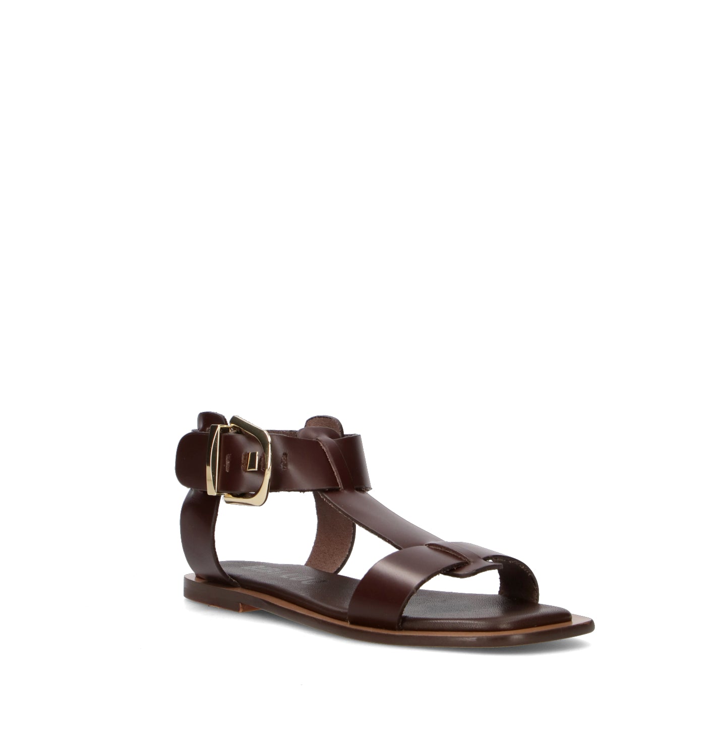 BIBI LOU Sandalo donna marrone in pelle