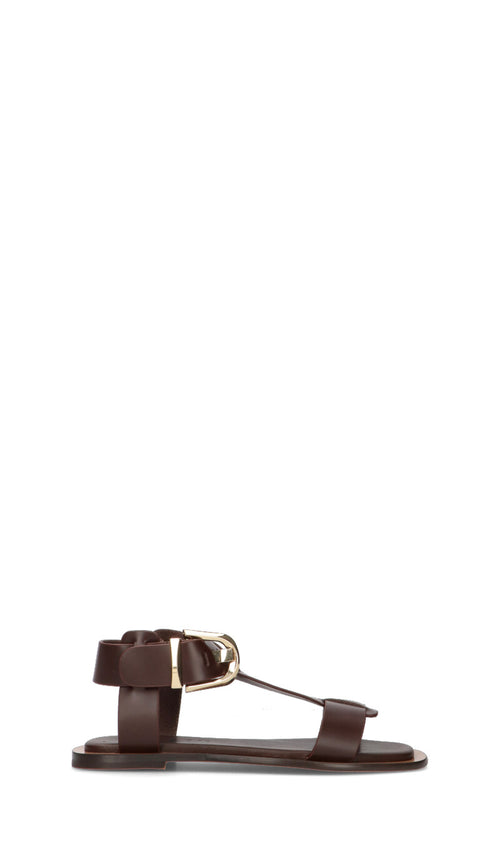 BIBI LOU Sandalo donna marrone in pelle