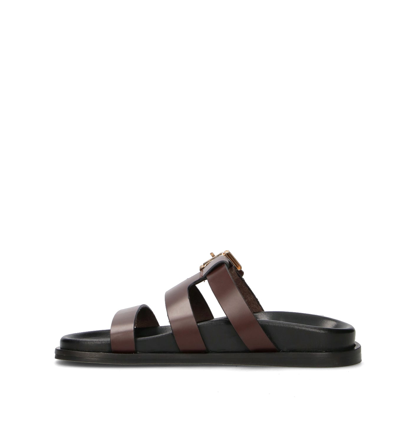 BIBI LOU Ciabatta donna marrone in pelle