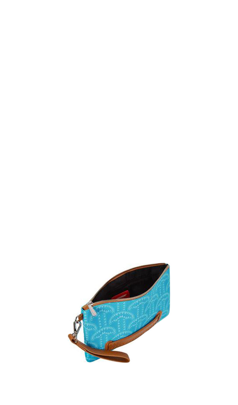 SPRAYGROUND ILLUCHAINS TURQ Bustina turchese