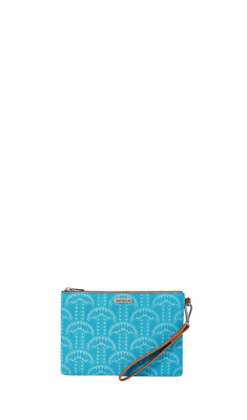 SPRAYGROUND ILLUCHAINS TURQ Bustina turchese