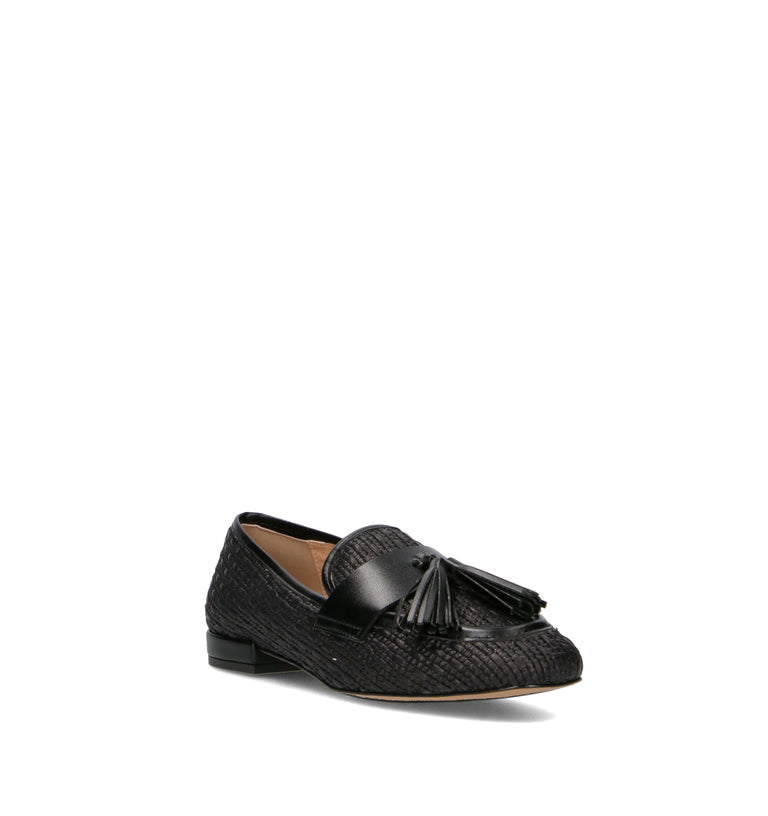 REBECCA VAN DIK Mocassino donna nero