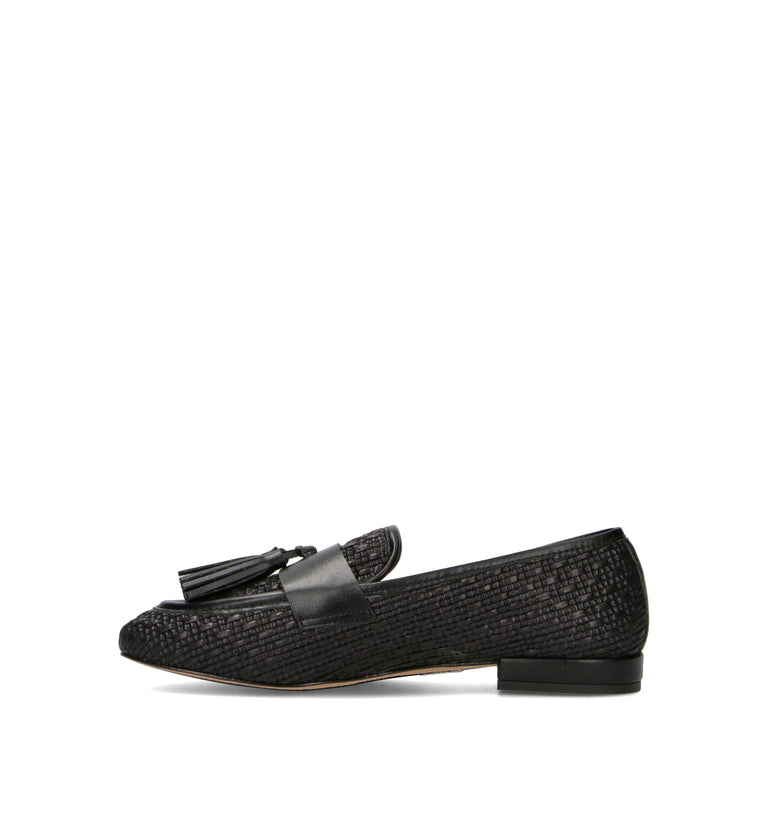 REBECCA VAN DIK Mocassino donna nero