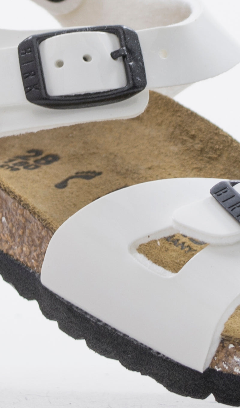 BIRKENSTOCK Sandalo bimba bianco