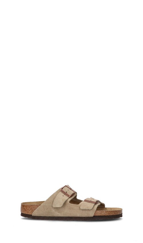 BIRKENSTOCK ARIZONA BS Ciabatta uomo taupe in suede