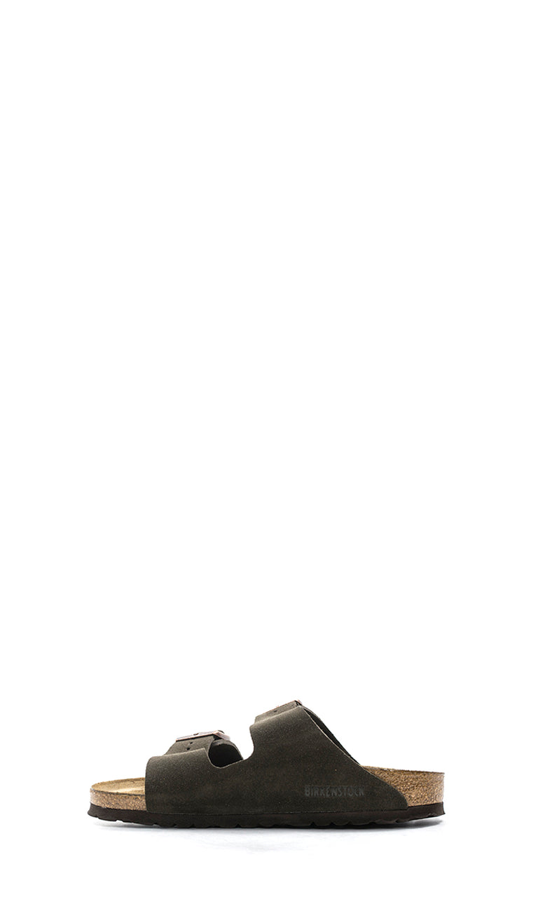 BIRKENSTOCK ARIZONA Ciabatta donna marrone in suede