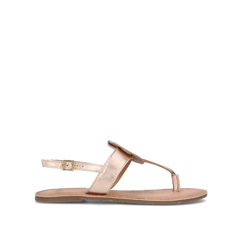 A.ENNIE Sandalo donna oro rosa in pelle