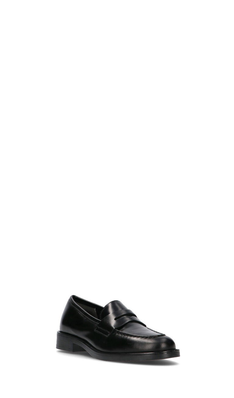 VARIOPINTO Mocassino donna nero in pelle