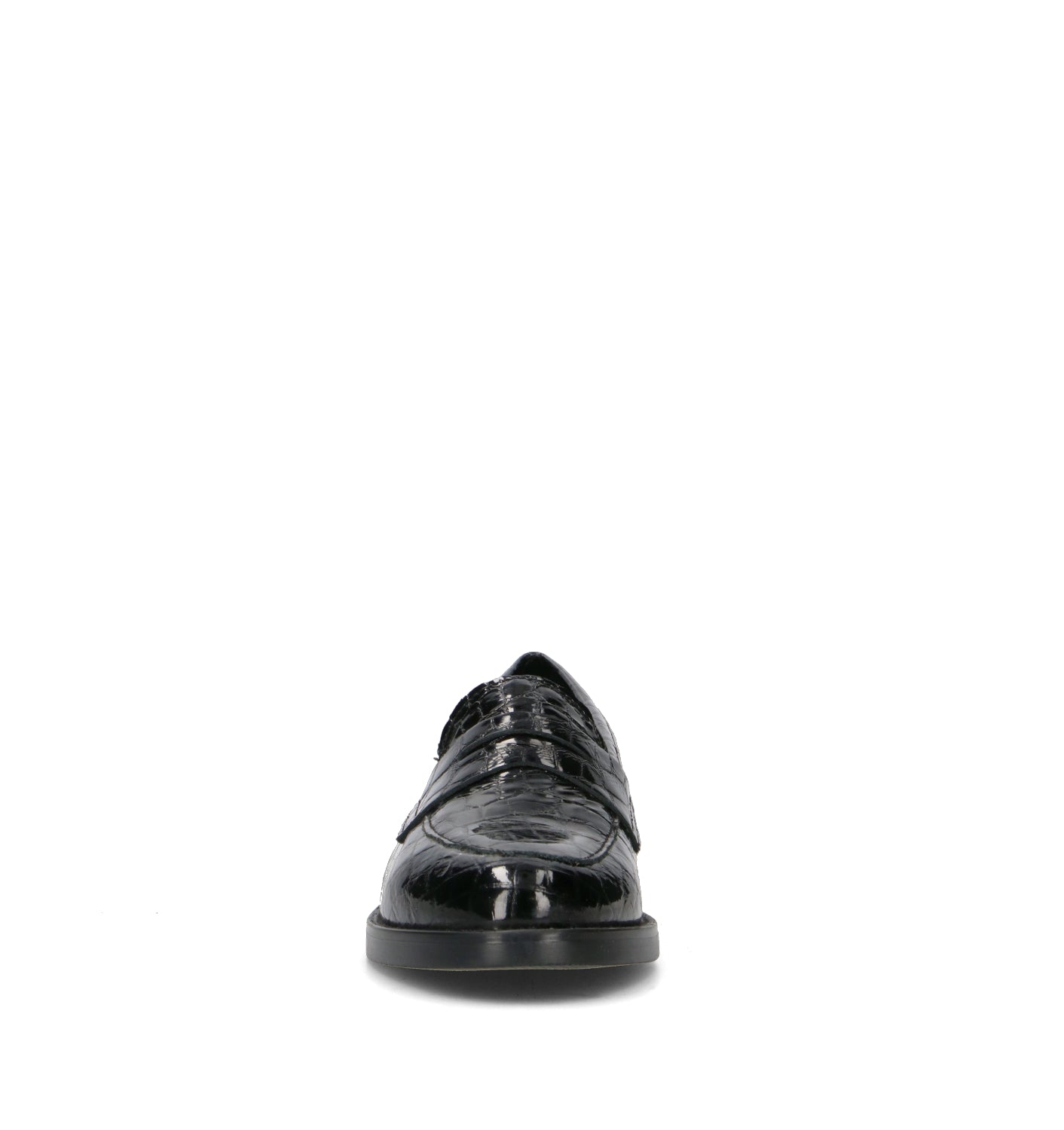 ROSA E ROSA Mocassino donna nero in pelle