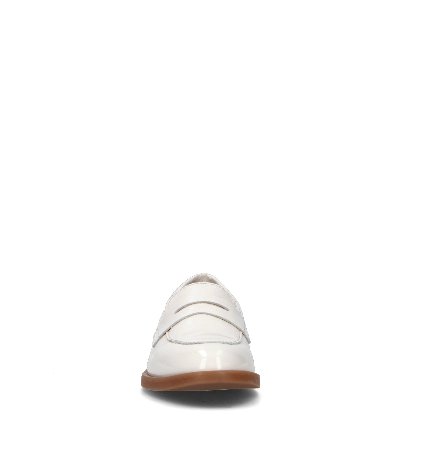 RIZZOLI Mocassino donna crema in pelle