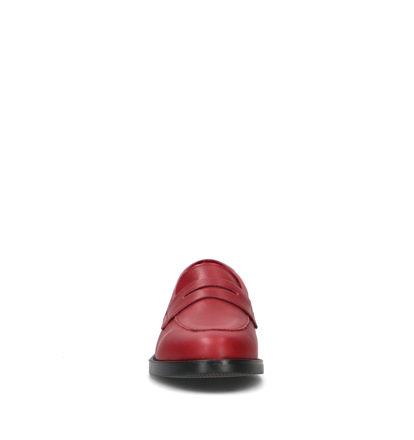 ROSA E ROSA Mocassino donna rosso in pelle