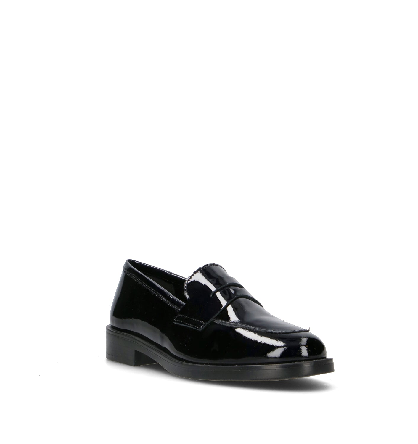 ROSA E ROSA Mocassino donna blu in pelle