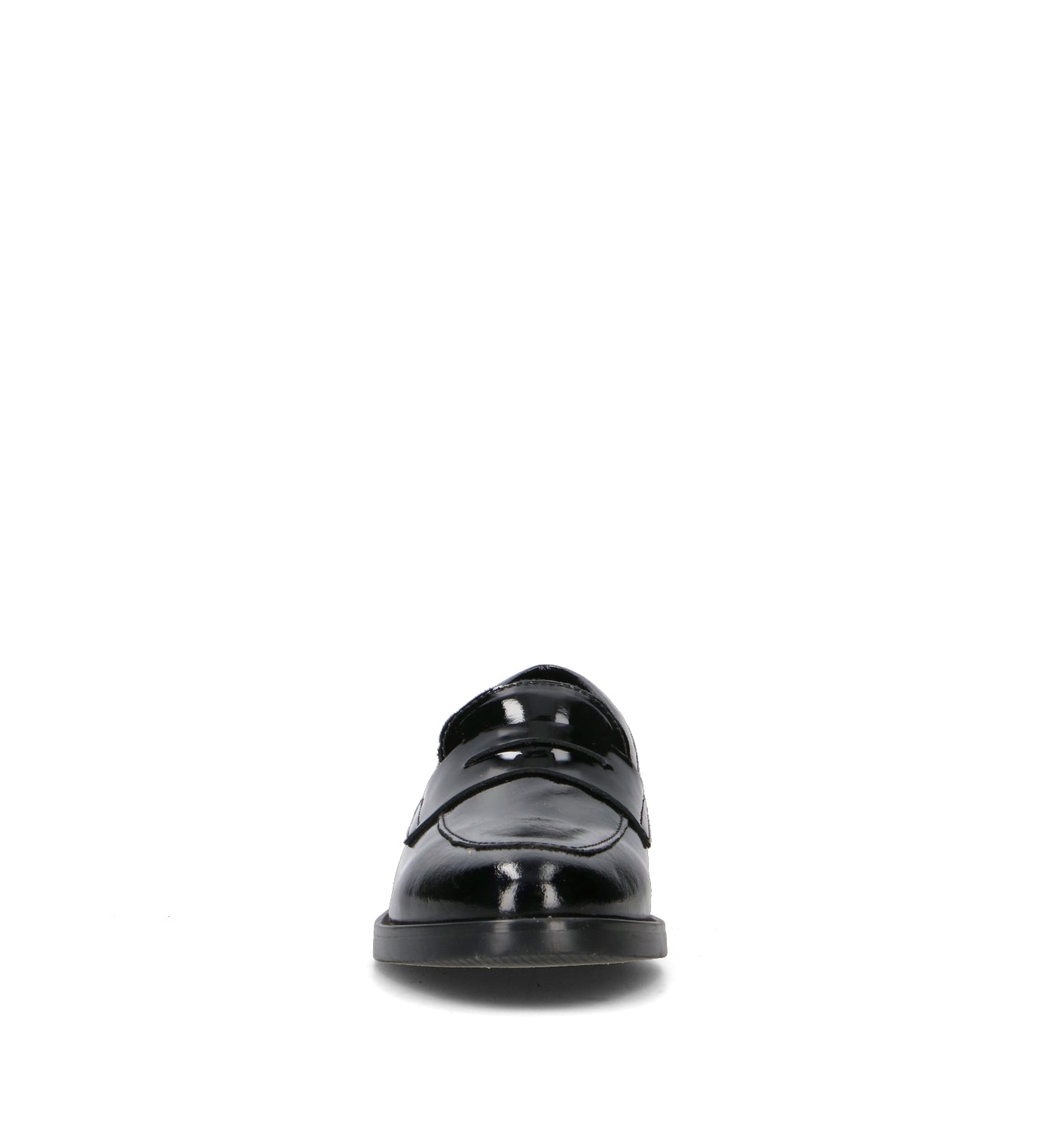 ROSA E ROSA Mocassino donna nero in pelle