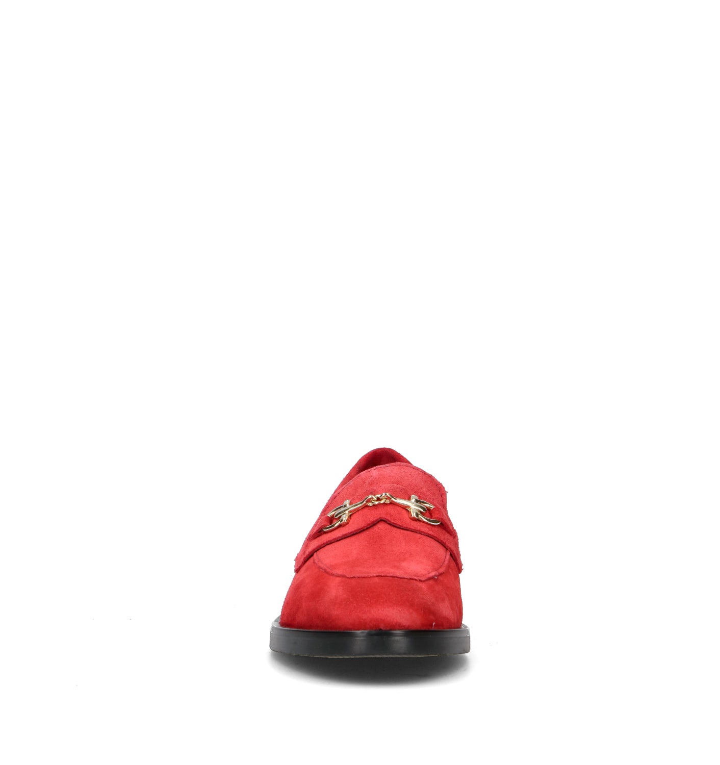 ROSA E ROSA Mocassino donna rosso in suede