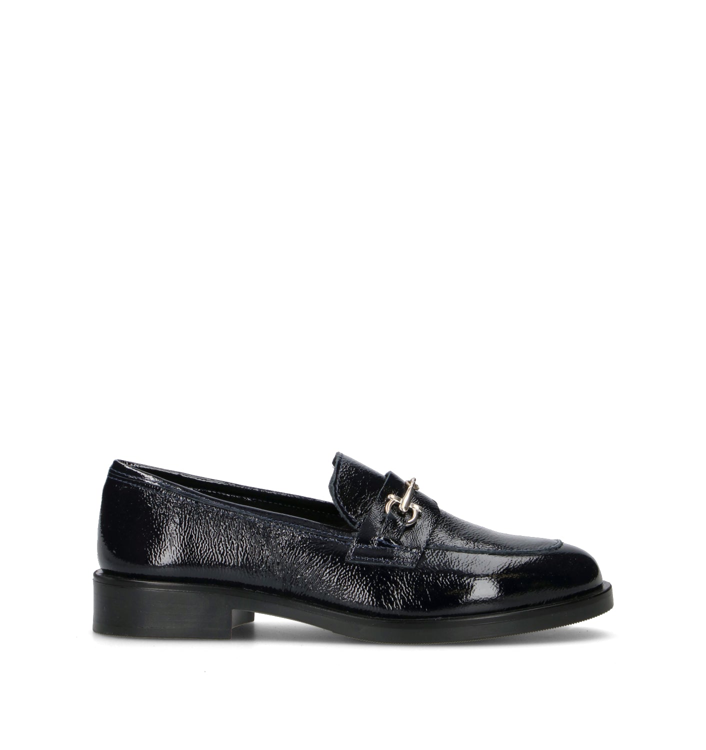 ROSA E ROSA Mocassino donna nero in pelle