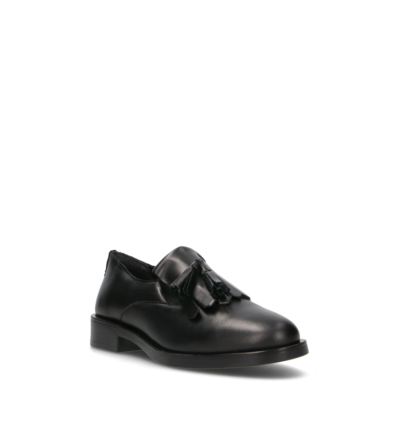 VARIOPINTO Mocassino donna nero in pelle