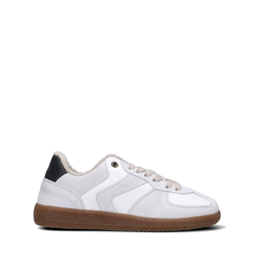 VERBENAS Sneaker donna bianca in pelle