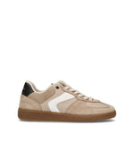 VERBENAS Sneaker donna beige in pelle