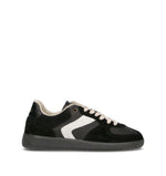 VERBENAS Sneaker donna nera in pelle