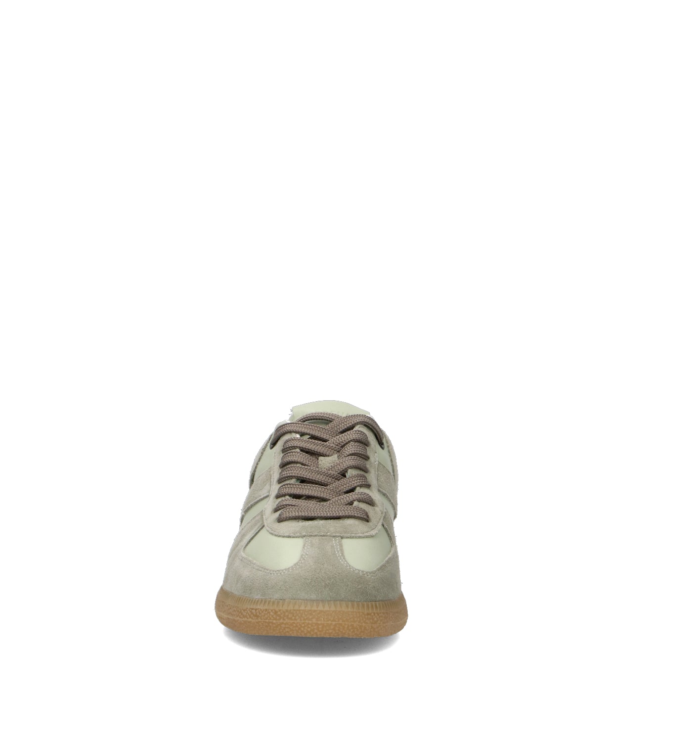 VERBENAS Sneaker donna verde in suede