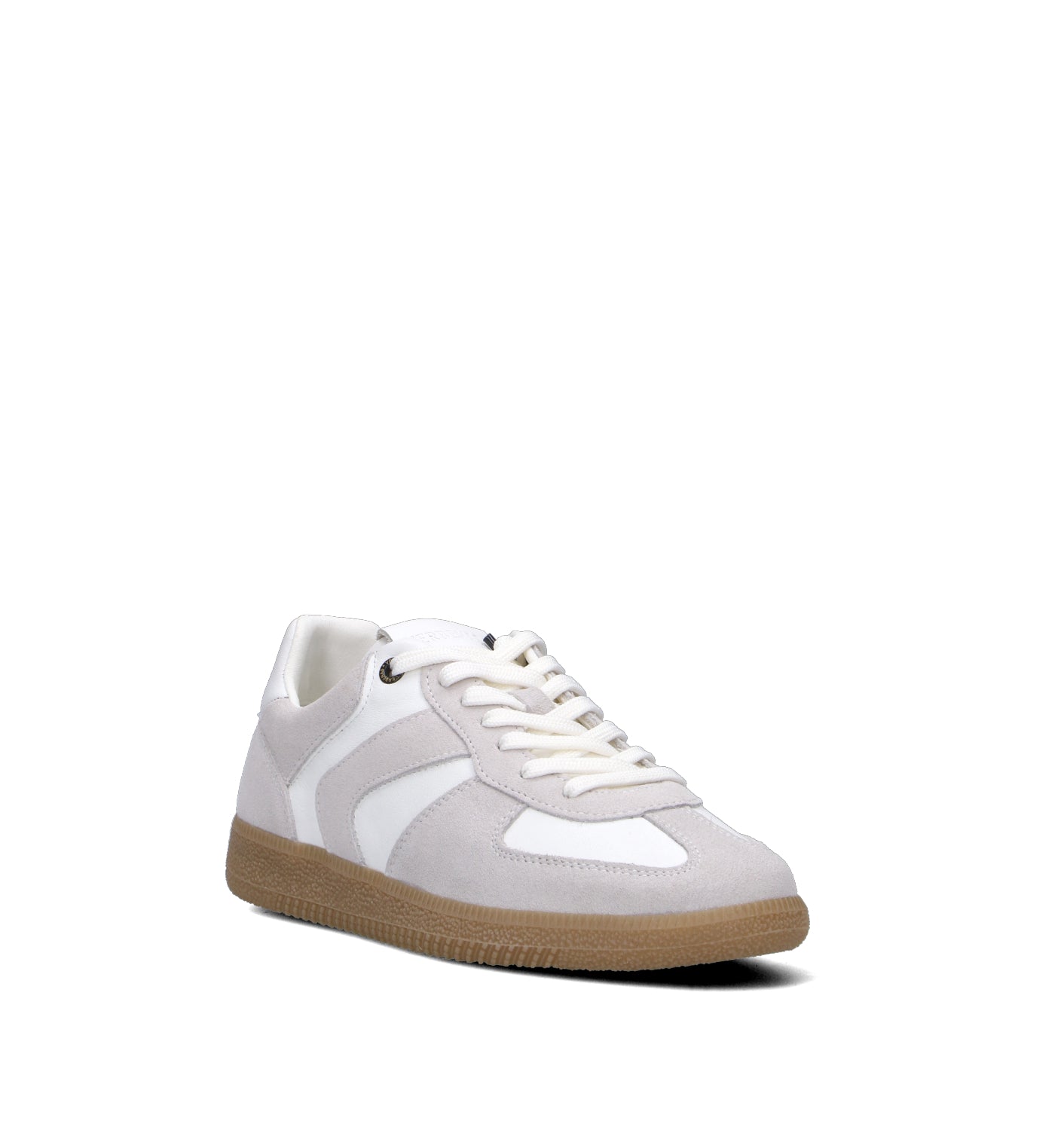 VERBENAS Sneaker donna bianca/grigia in pelle
