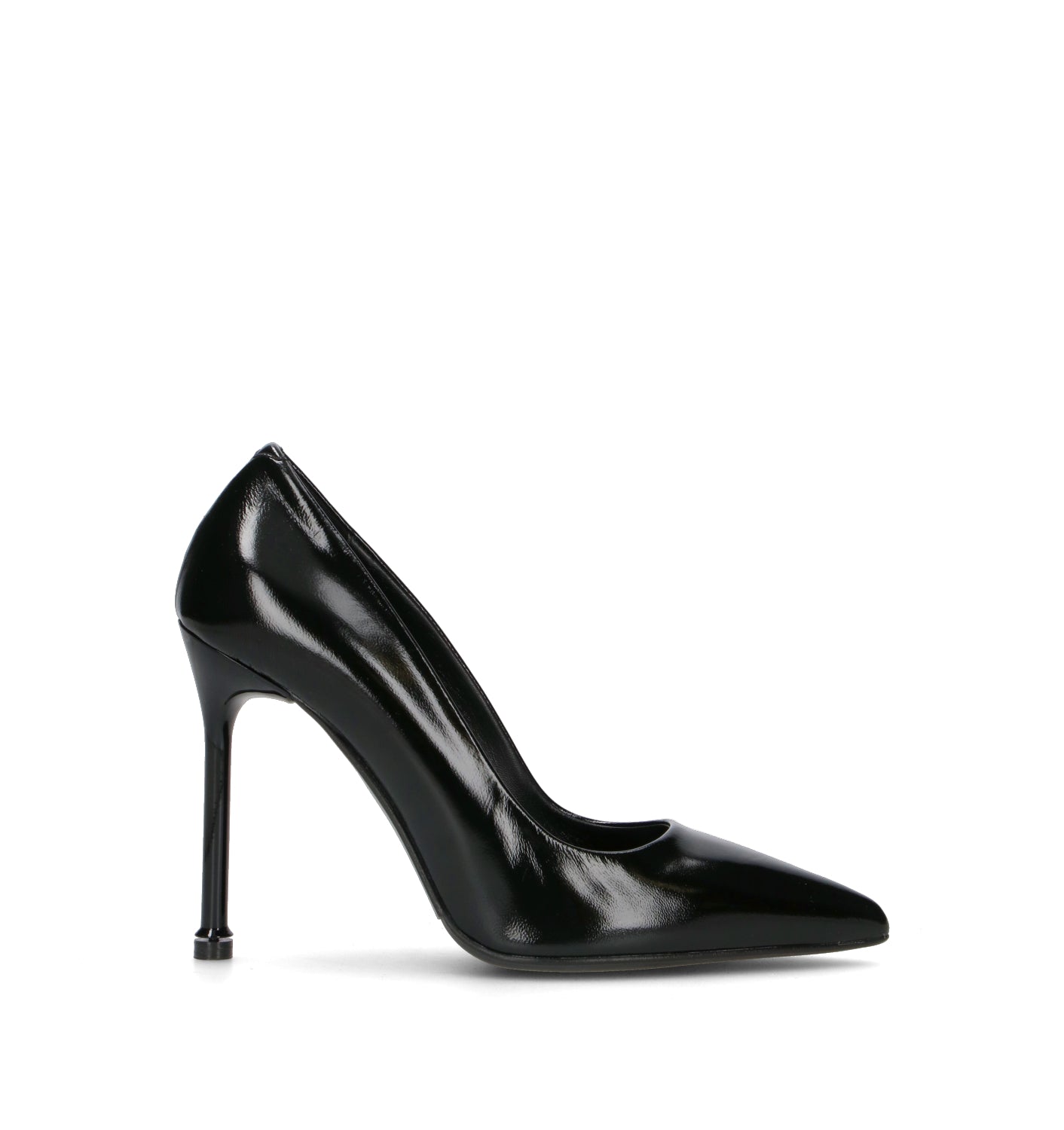ALBANO Décolleté donna nero in pelle