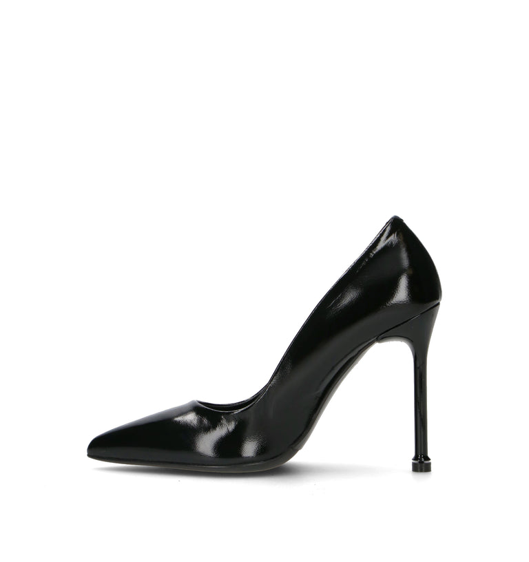ALBANO Décolleté donna nero in pelle