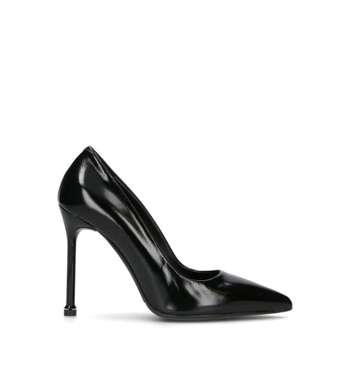 ALBANO Décolleté donna nero in pelle