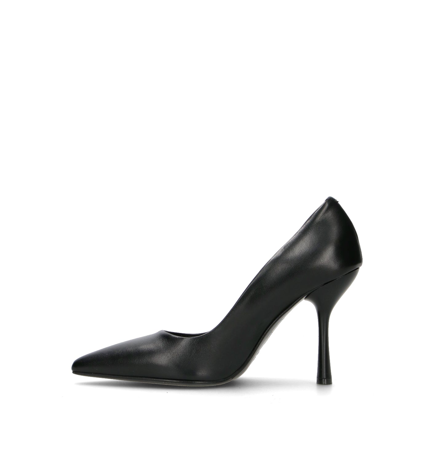 ALBANO Décolleté donna nero in pelle