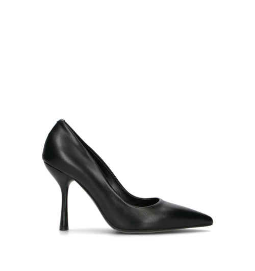 ALBANO Décolleté donna nero in pelle