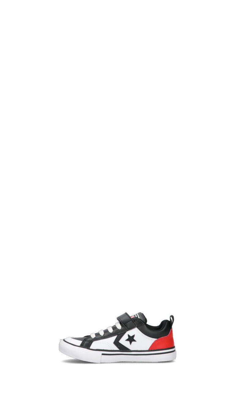 CONVERSE PRO BLAZE STRAP OX Sneaker bimbo nera/bianca