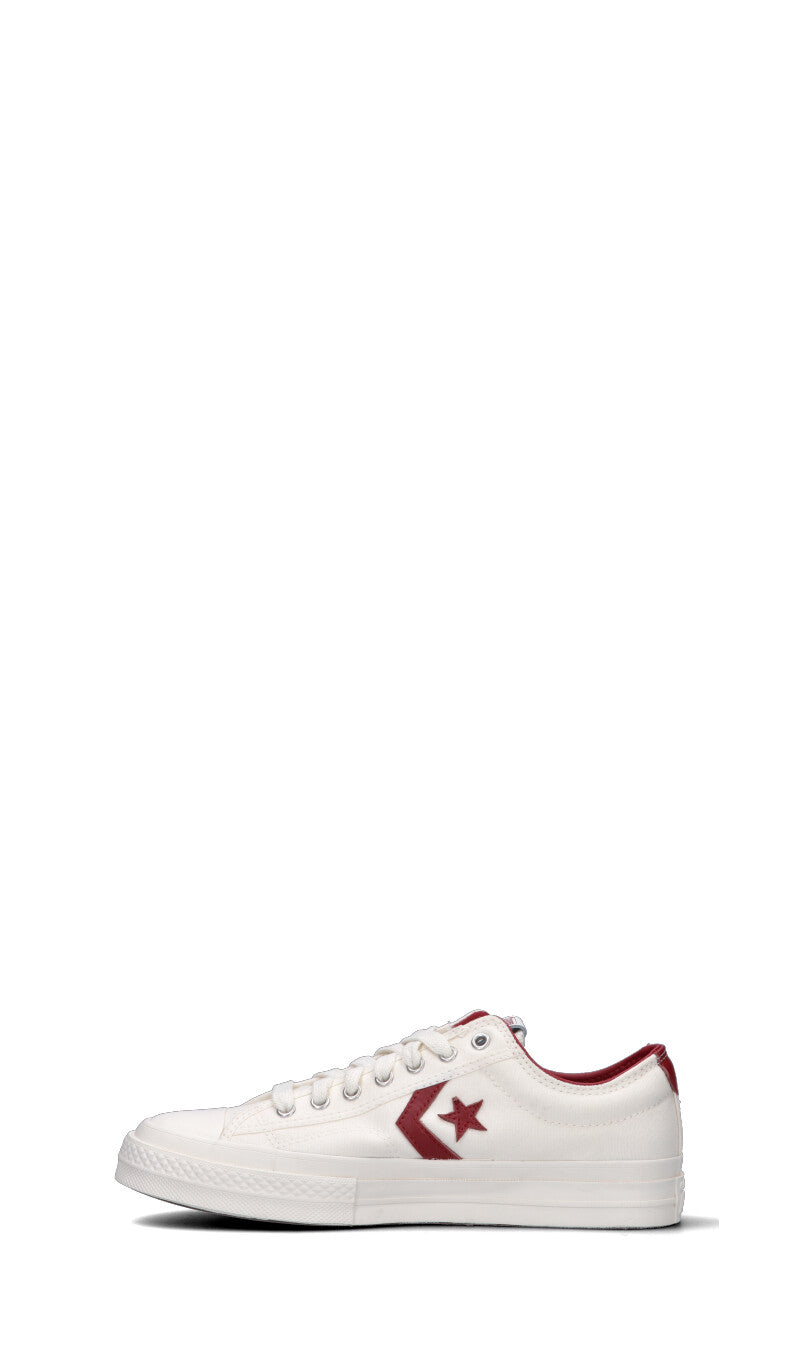 CONVERSE STAR PLAYER 76 OX Sneaker uomo bianca/rossa