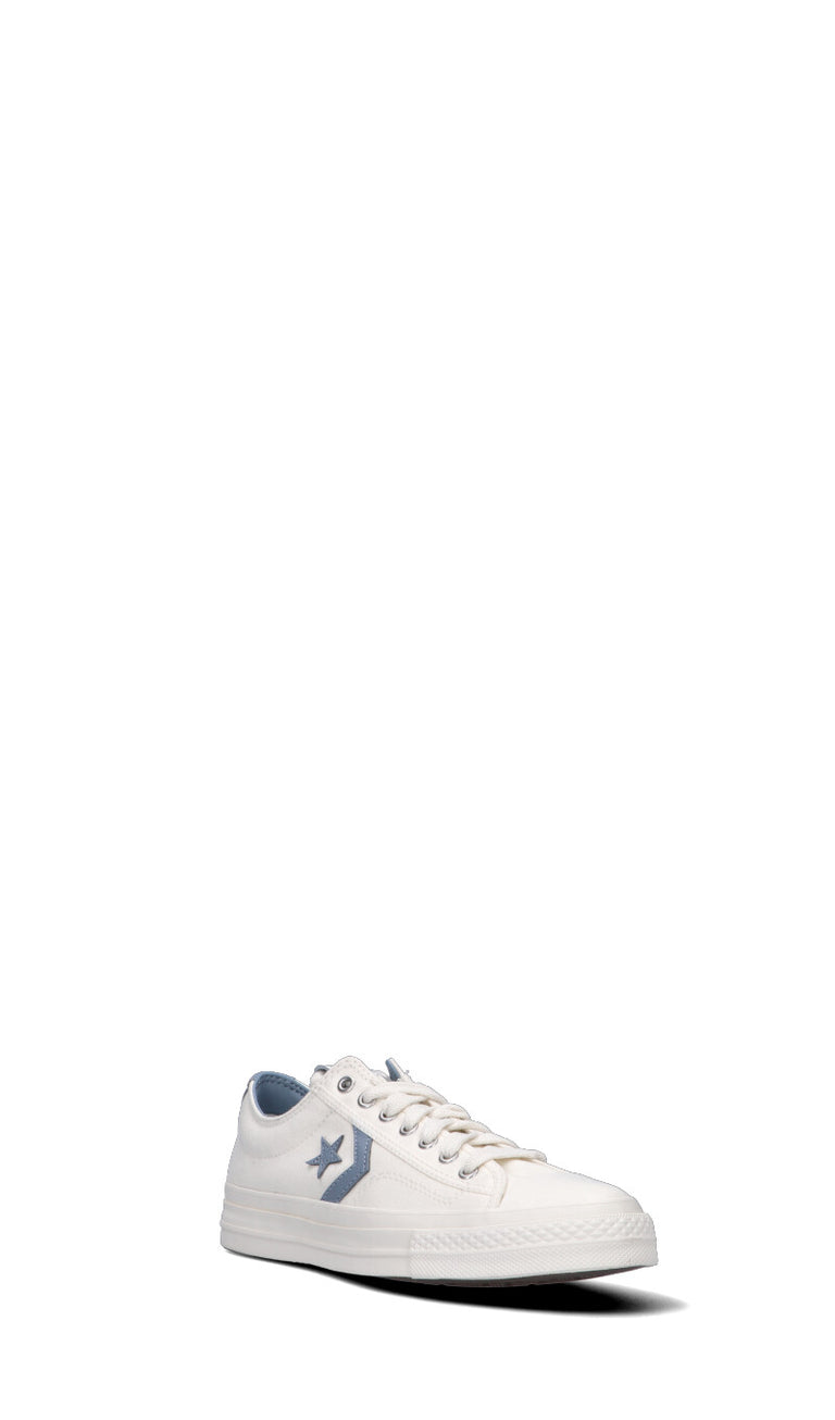 CONVERSE STAR PLAYER 76 OX Sneaker uomo bianca/azzurra