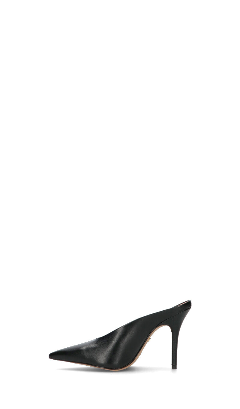 AREZZO Sabot donna nero in pelle