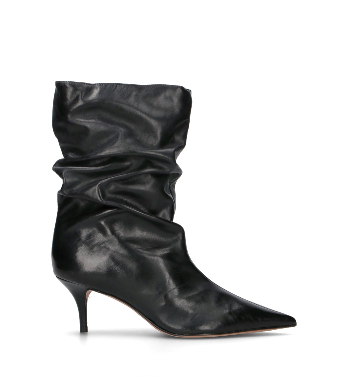 AREZZO Tronchetto donna nero in pelle