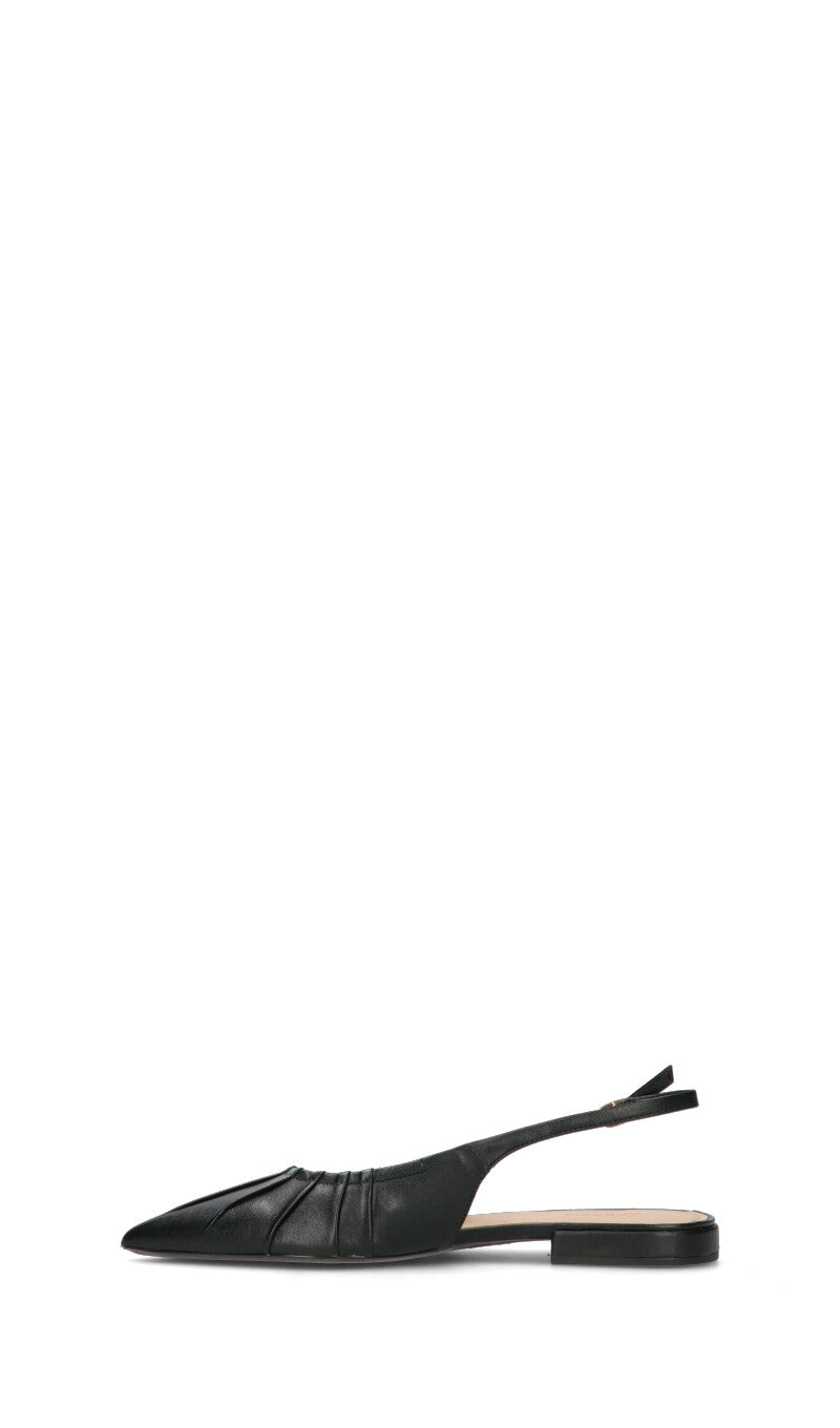 AREZZO Slingback donna nera in pelle
