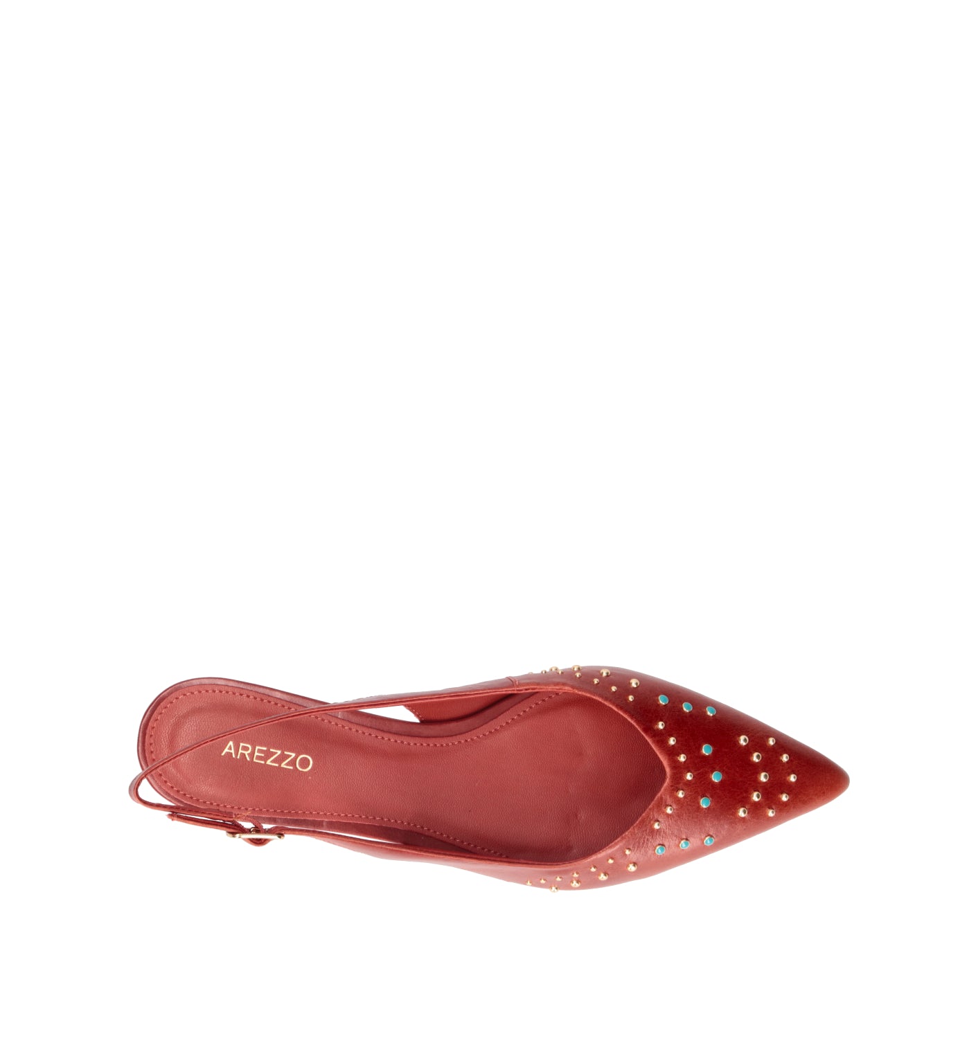 AREZZO Slingback donna arancio in pelle