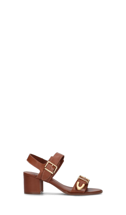 AREZZO Sandalo donna marrone in pelle