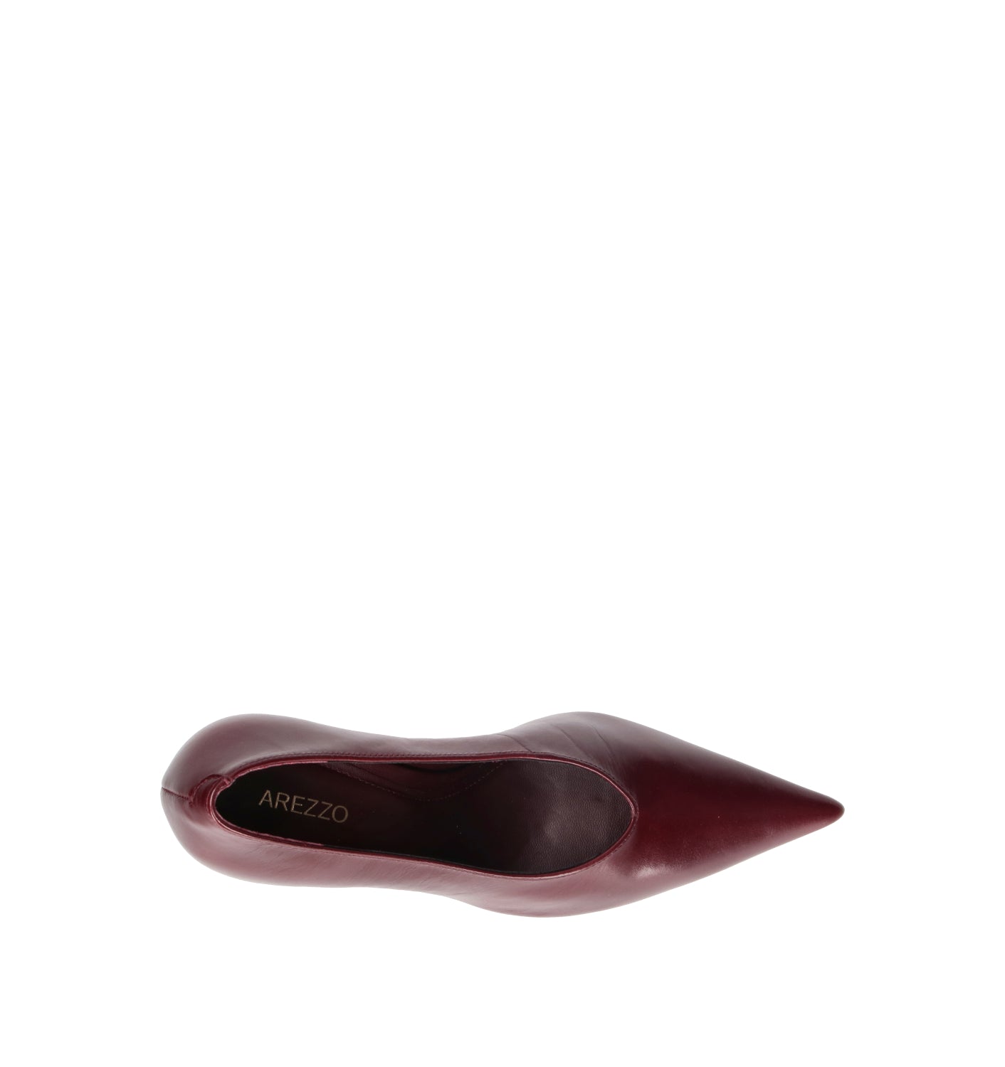 AREZZO Décolleté donna bordeaux in pelle