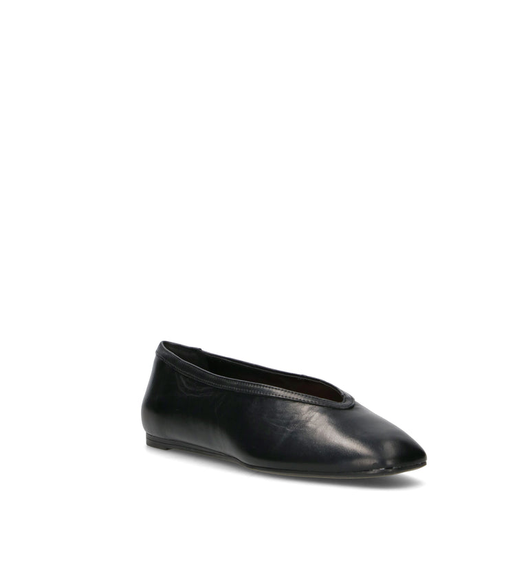 AREZZO Ballerina donna nera in pelle