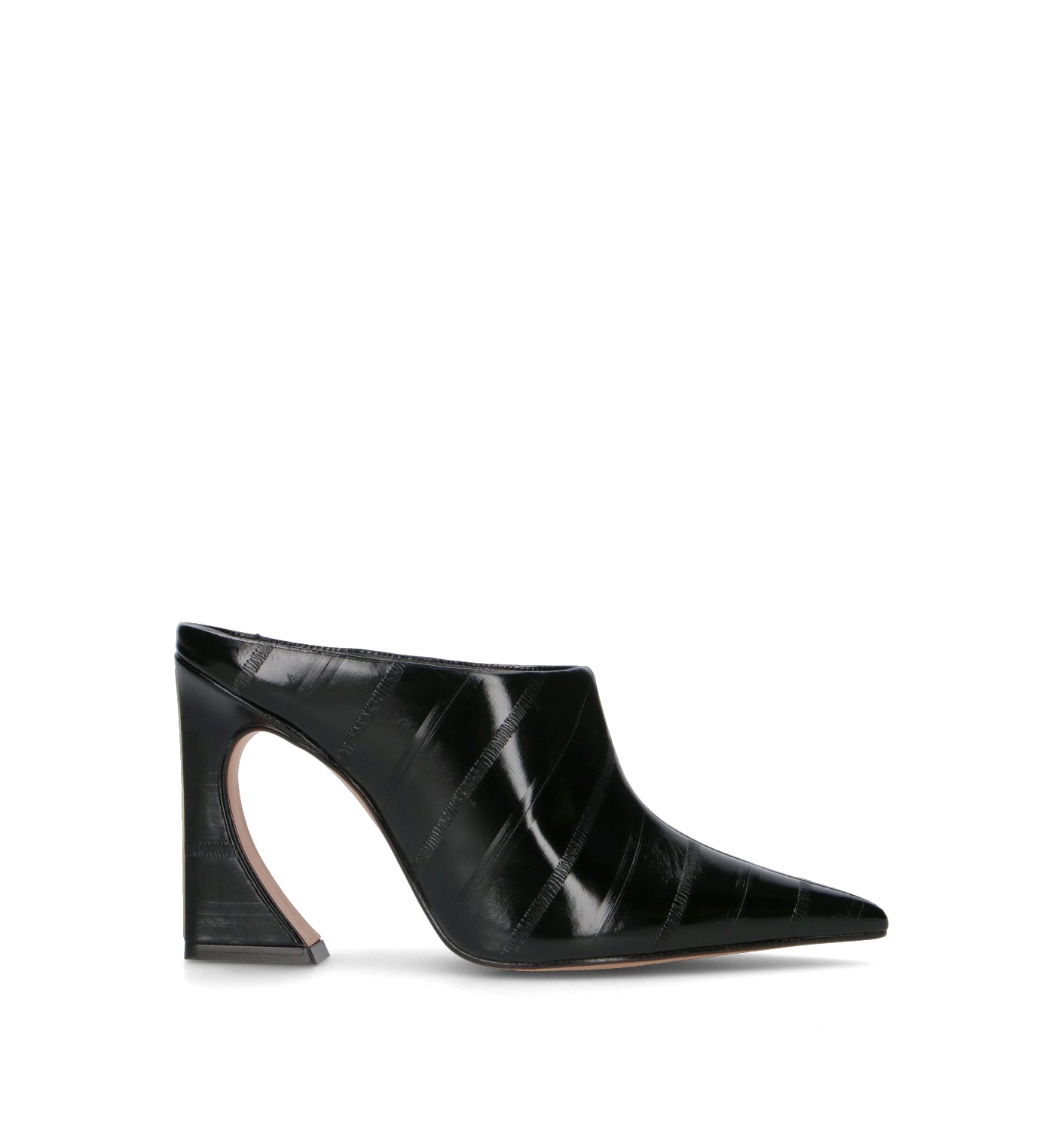 AREZZO Sabot donna nero in pelle