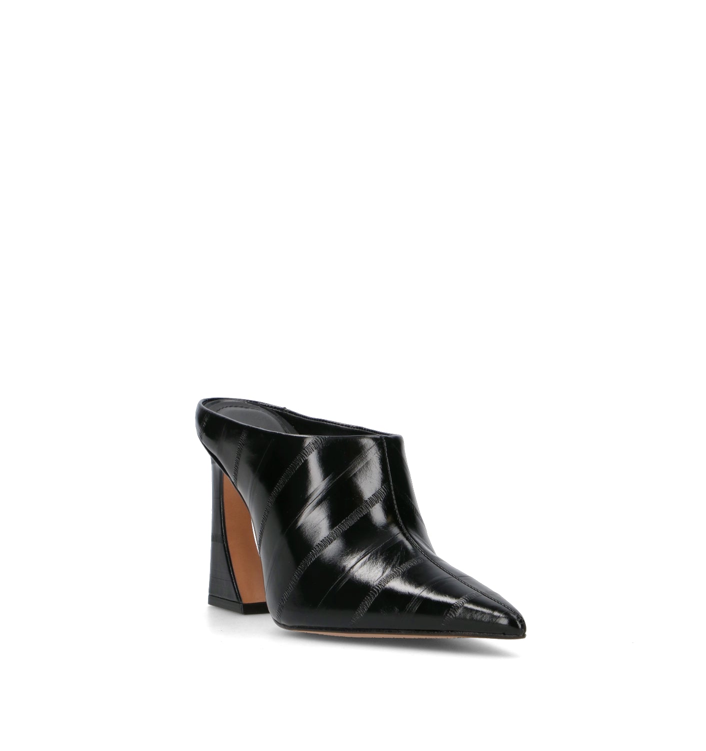 AREZZO Sabot donna nero in pelle